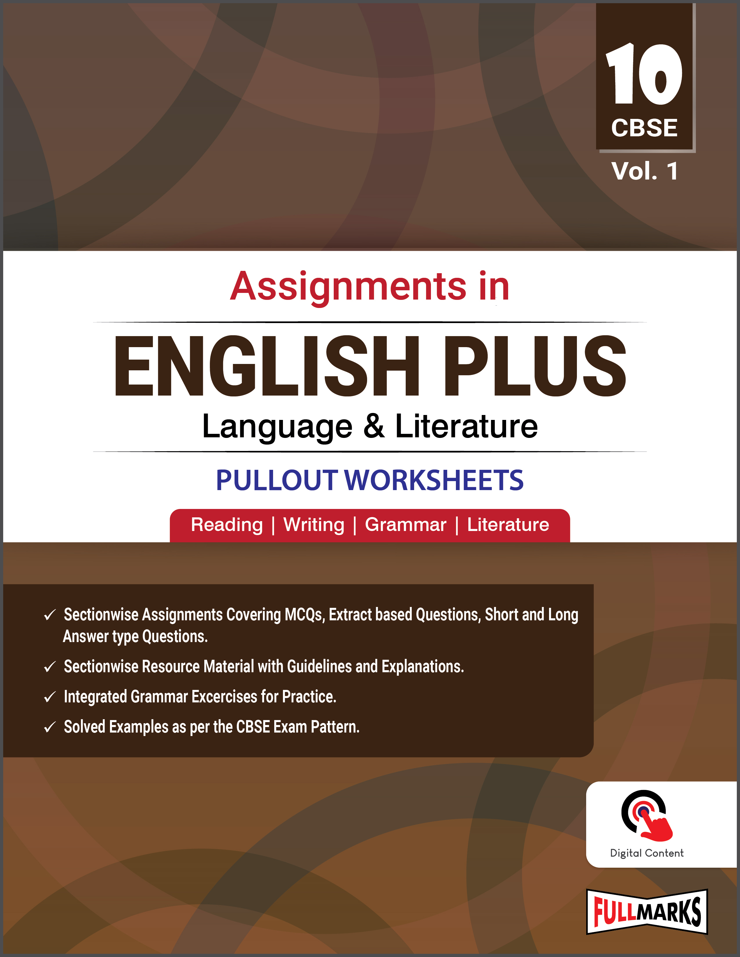 Assignment in English Language & Literature Pullout Worksheets Class 10 Vol. 1